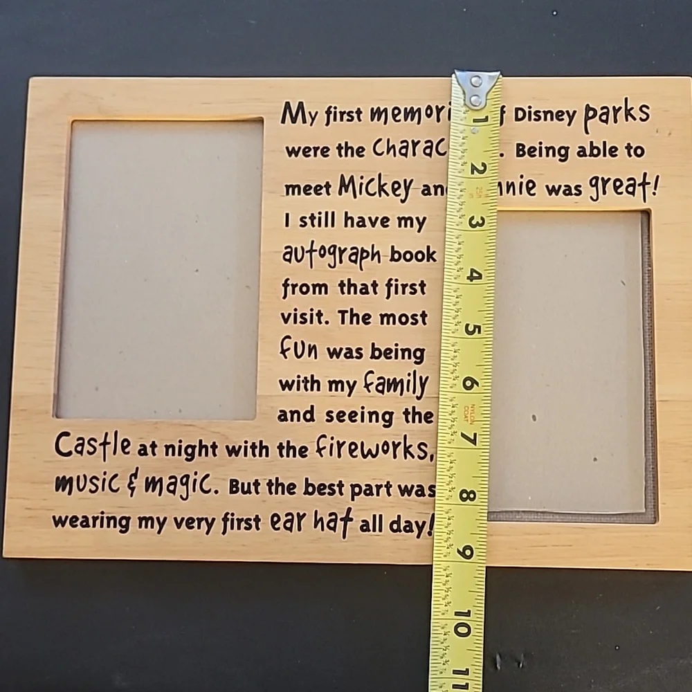 Disney Memories Picture Frame